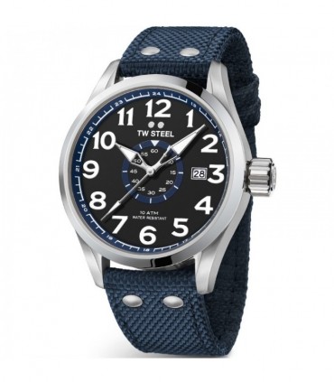 TW STEEL Volante Blue Fabric Strap VS32