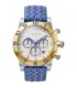 VOGUE Allure Blue Leather Chronograph 17002.17