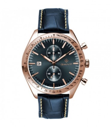 GANT Northampton Chronograph Blue Leather Strap  G142004