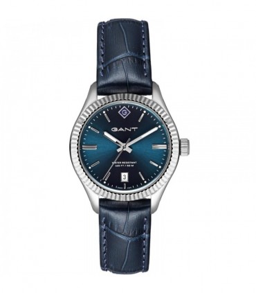 GANT Sussex Blue Leather Strap G136001