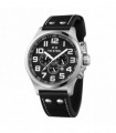 TW STEEL XL Pilot Collection Black Leather Strap TW413