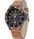 SECTOR 235 Brown Leather Strap R3251161014