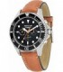 SECTOR 235 Multifunction Brown Leather Strap R3251161012