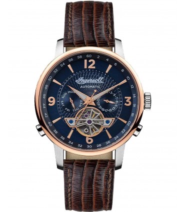 INGERSOLL Grafton Automatic Brown Leather Strap I00703B