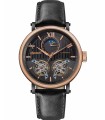 INGERSOLL Hollywood Automatic Black Leather Strap I09601