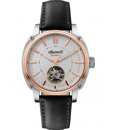 INGERSOLL Director Automatic Black Leather Strap I08101