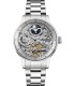 INGERSOLL Jazz Automatic Dual Time Silver Stainless Steel Bracelet I07703