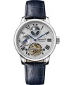 INGERSOLL Riff Automatic Dual Time Blue Leather Strap I07401