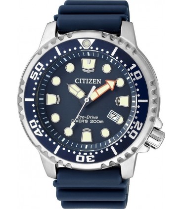 CITIZEN Eco-Drive Divers Blue Rubber Strap BN0151-17L