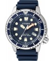 CITIZEN Eco-Drive Divers Blue Rubber Strap BN0151-17L