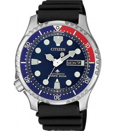 CITIZEN Promaster Divers Automatic Black Rubber Strap NY0086-16L