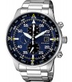 CITIZEN Eco-Drive Chronograph Silver Stainless Steel Bracelet CA0690-88L