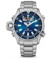 CITIZEN PROMASTER MARINE QUARTZ 50.7MM BLUE DIAL MENS WATCH JP2000-67L
