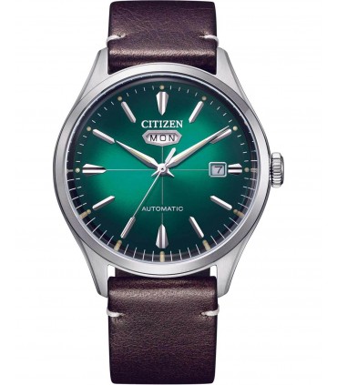 CITIZEN Gents Automatic Brown Leather Strap NH8390-03X