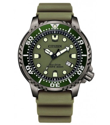 CITIZEN PROMASTER ECO-DRIVE METROPOLITAN ADVENTURE 44MM GREEN DIAL MENS WATCH BN0157-11X