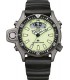 CITIZEN PROMASTER MARINE QUARTZ 50.7MM GREEN DIAL MENS WATCH JP2007-17W