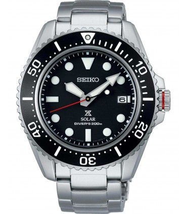 SEIKO Prospex Divers Solar Silver Stainless Steel Bracelet SNE589P1
