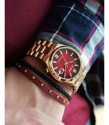 CITIZEN Tsuyosa Automatic Rose Gold Stainless Steel Bracelet NJ0153-82X