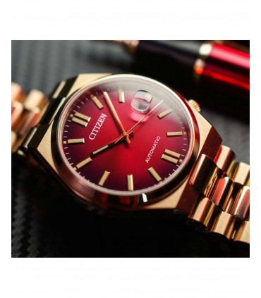 CITIZEN Tsuyosa Automatic Rose Gold Stainless Steel Bracelet NJ0153-82X