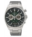 SEIKO Conceptual Silver Stainless Steel Chronograph SSB405P1
