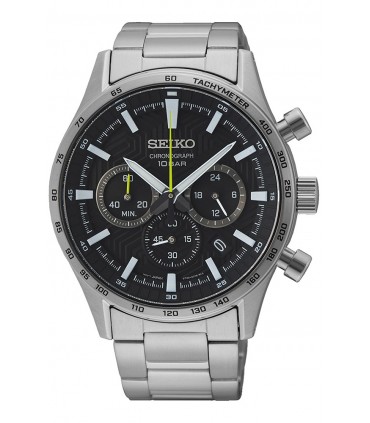SEIKO Conceptual Series Silver Stainless Steel Chronograph SSB413P1