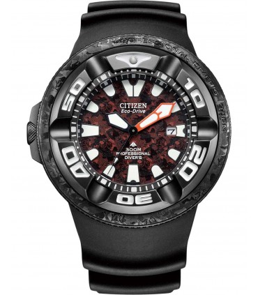 CITIZEN Promaster Eco-Drive Divers Black Rubber Strap 'Godzilla' Limited Edition