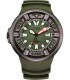 CITIZEN Promaster Eco-Drive Divers Khaki Rubber Strap BJ8055-04X