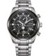 CITIZEN Tsuki-yomi Eco-Drive RadioControlled Silver Titanium Bracelet BY1018-80E