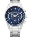 CITIZEN Chronograph Silver Stainless Steel Bracelet AN8190-51L