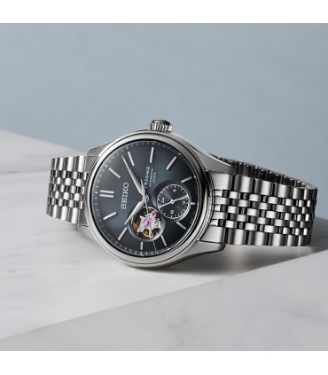 SEIKO Presage Classic Open Heart in Ai-iro Japan Blue Automatic  SPB527J1