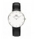 DANIEL WELLINGTON Classy Sheffield Black Leather Strap 0961DW
