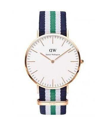 DANIEL WELLINGTON Nottingham Multicolor Nato Strap 0108DW