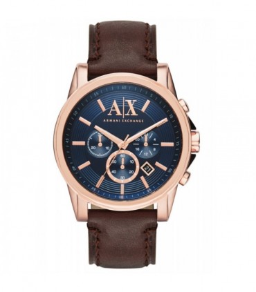 ARMANI EXCHANGE Outerbanks Chronograph Brown Leather Strap AX2508