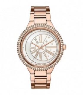 Michael KORS Taryn Crystals Rose Gold Stainless Steel Bracelet MK6551