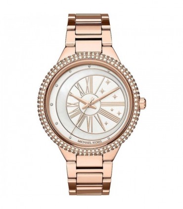 Michael KORS Taryn Crystals Rose Gold Stainless Steel Bracelet MK6551