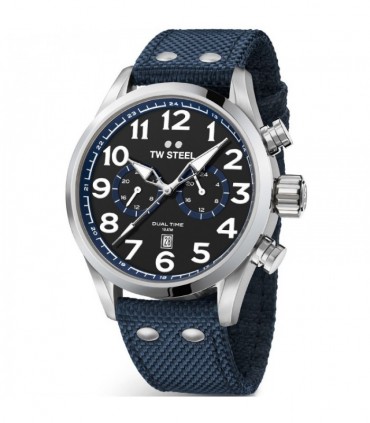 TW STEEL Volante Blue Fabric Strap VS37