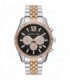 Michael KORS Lexington Crystals Chronograph Multicolor Stainless Steel Bracelet MK8714