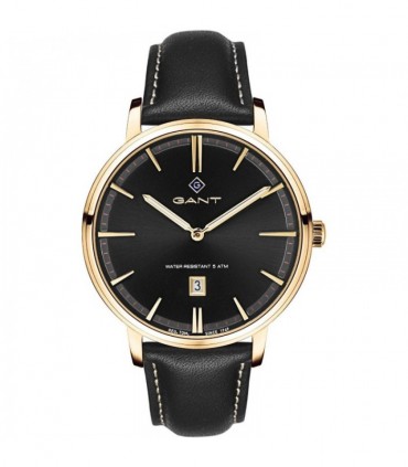 GANT Naples Black Leather Strap G109008