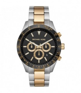 Michael KORS Layton Chronograph Two Tone Stainless Steel Bracelet MK6835