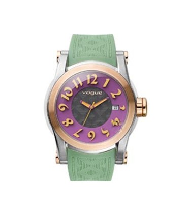VOGUE Joy Green Rubber Strap 17302.1