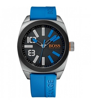 BOSS London Blue Rubber Strap  1513111