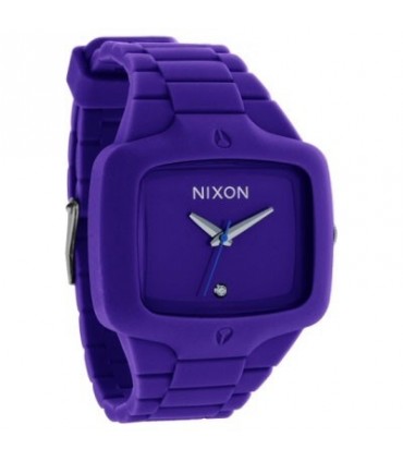 NIXON The  Player Watch All Purple Quartz Diamond A139230