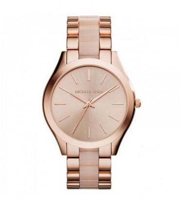 MICHAEL KORS Runway Slim Rose Gold Stainless Steel Bracelet MK4294